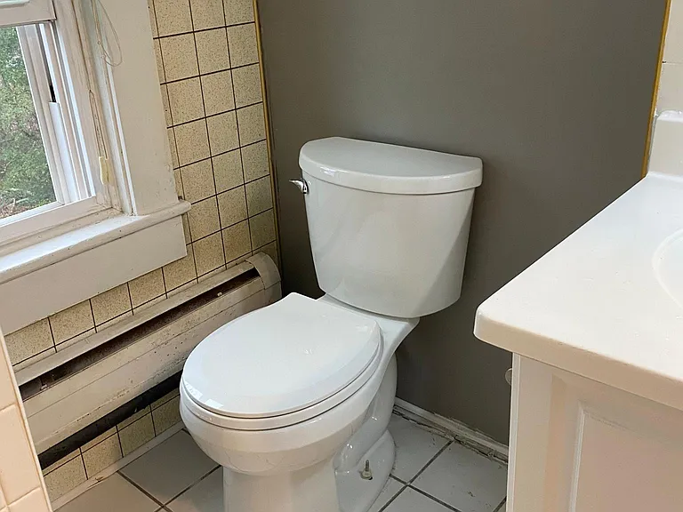 New toilet