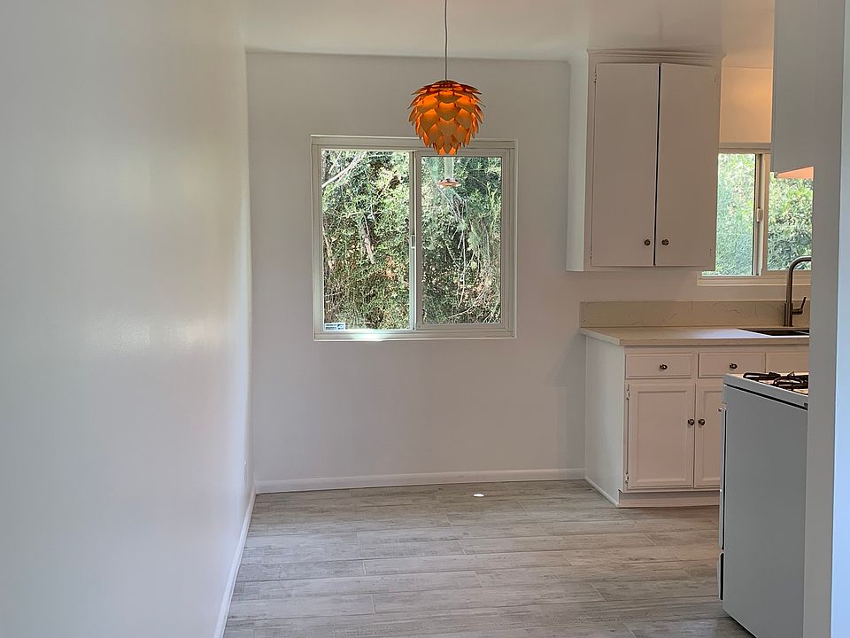 Dining area with tree top view