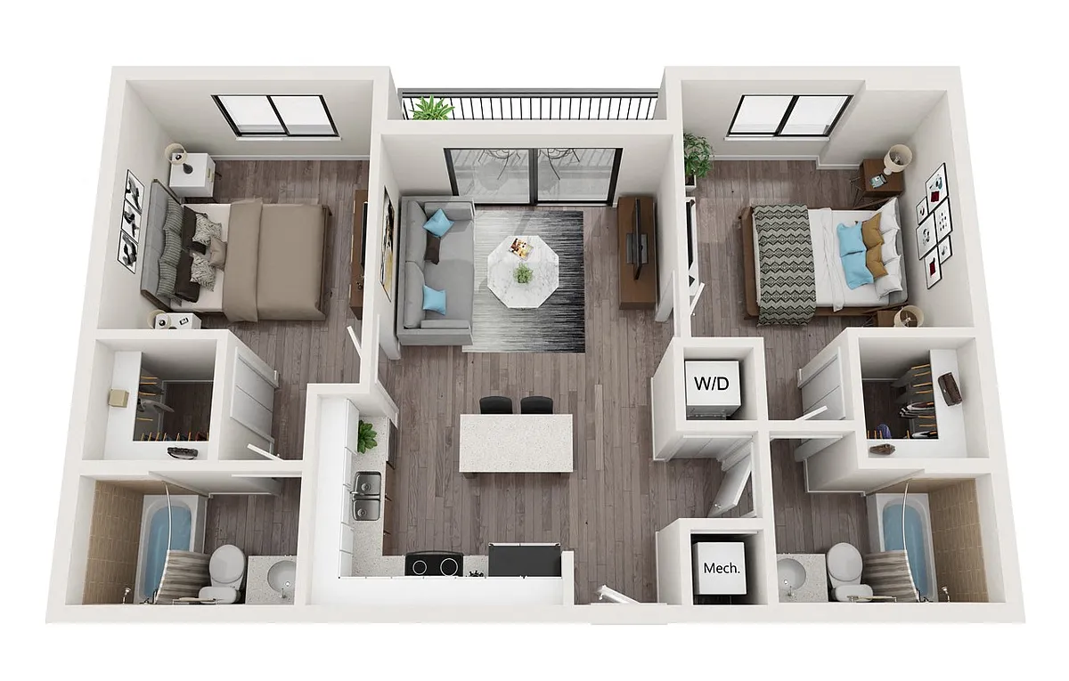 Floor plan B3