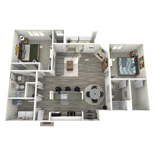 Floor plan Bermuda