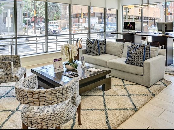 Lobby entrance of community