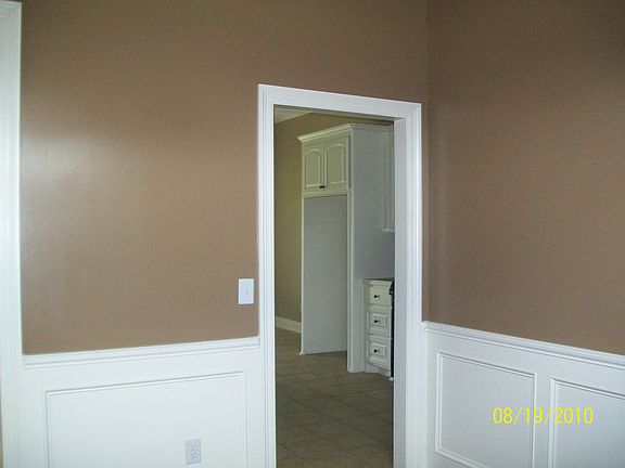 Dining room looking into kitchen