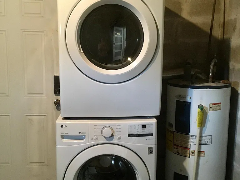 New LG washer and dryer