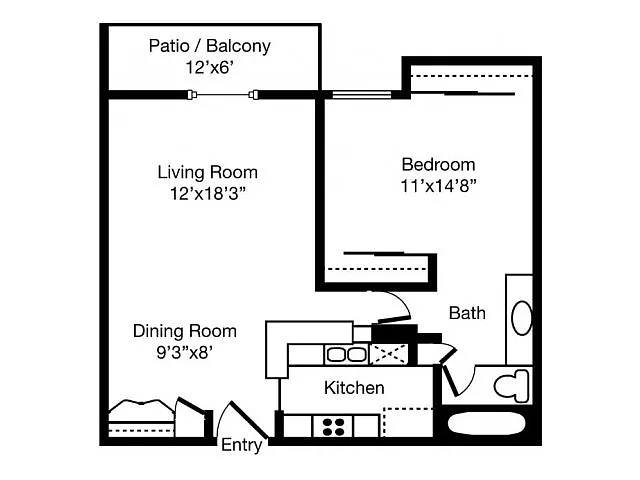 Floor plan 665