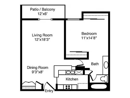 Floor plan 665