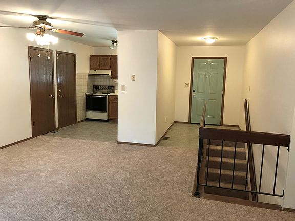 Kitchen and front door