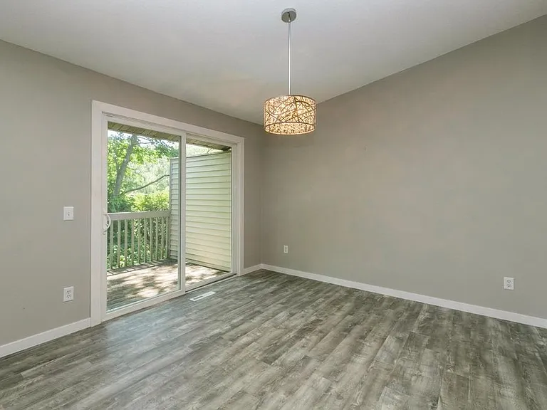 Dining room with a view
