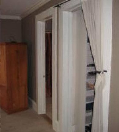 Master Bath and Closet entries