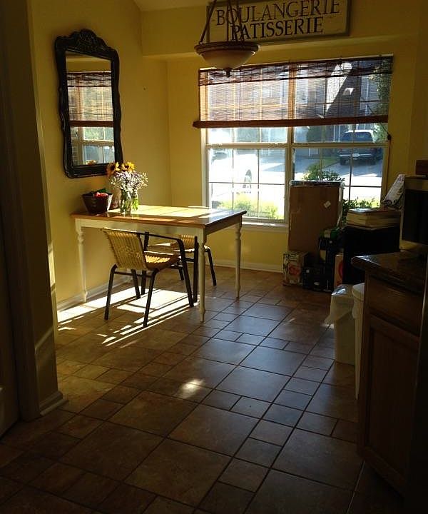 Sunny breakfast nook
