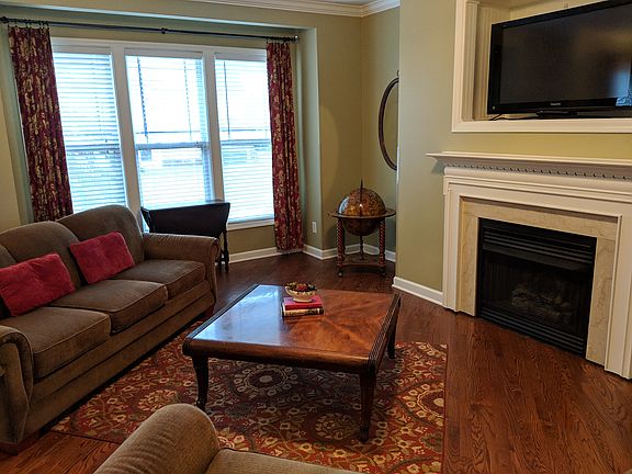 living room fireplace