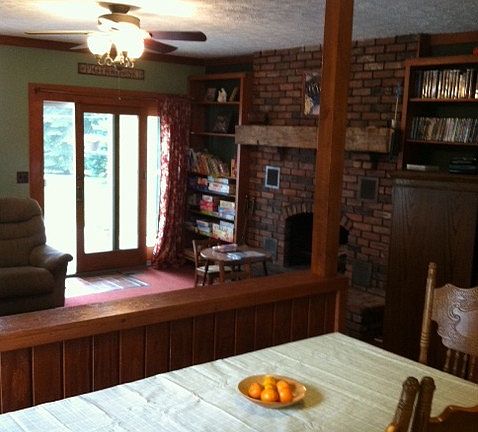 Kitchen overlooking FR