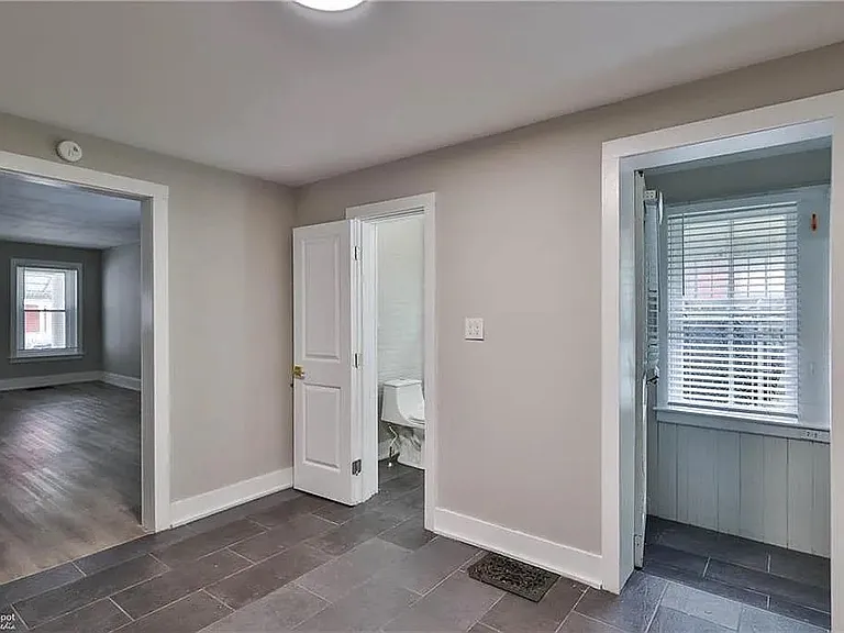 1st Floor Bathroom and Back Entrance