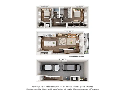 Floor plan Maxwell
