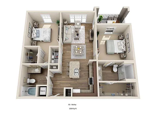 Floor plan Bailey