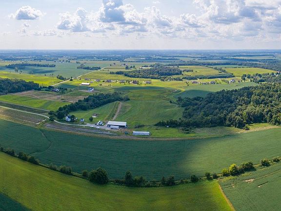 Eastside of property facing west.