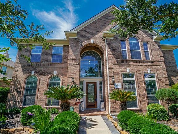 Nice landscaping and a beautiful brick elevation.