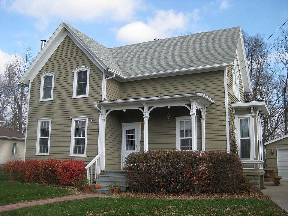 Front, East facing
