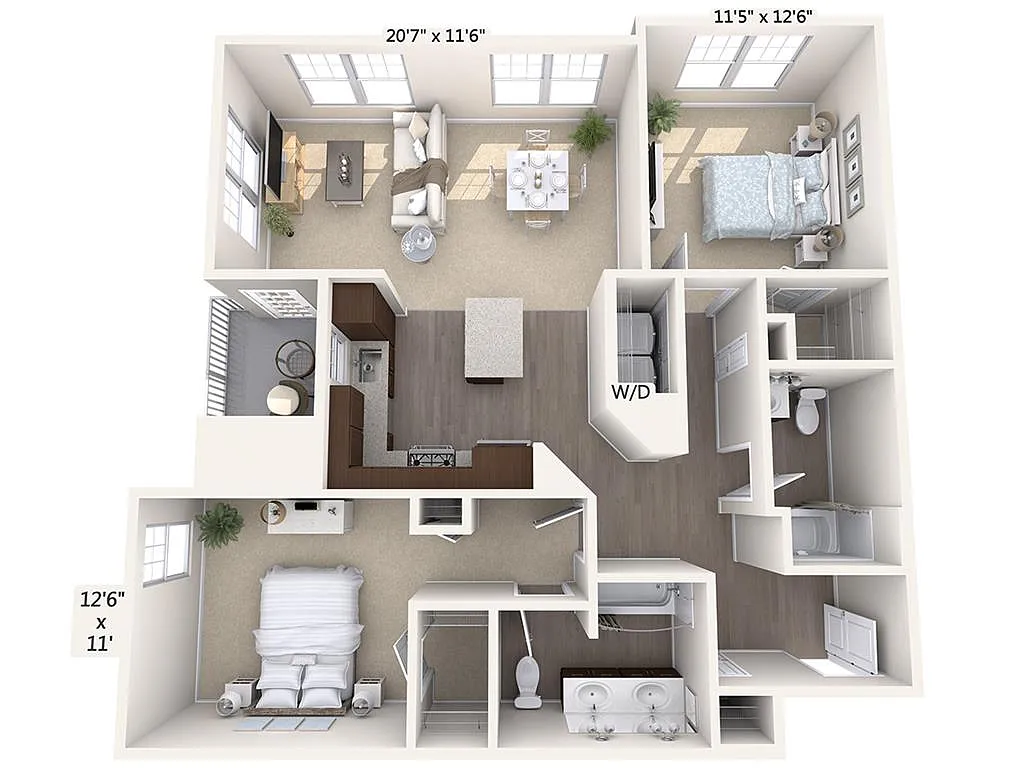 Floor plan B3-V-1