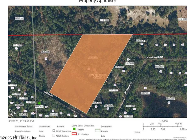 158 ARDEN Street, Georgetown, FL 32139