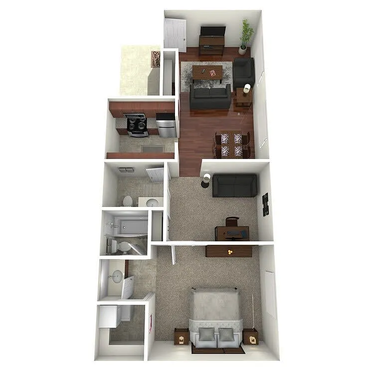 Floor plan A1R