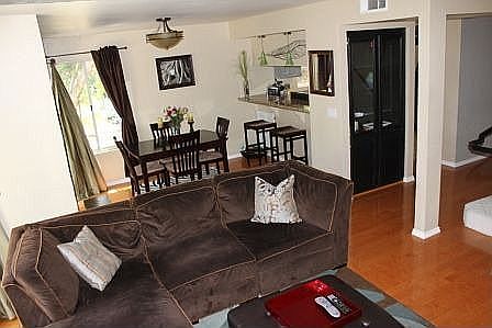 Living Room and Dining Room