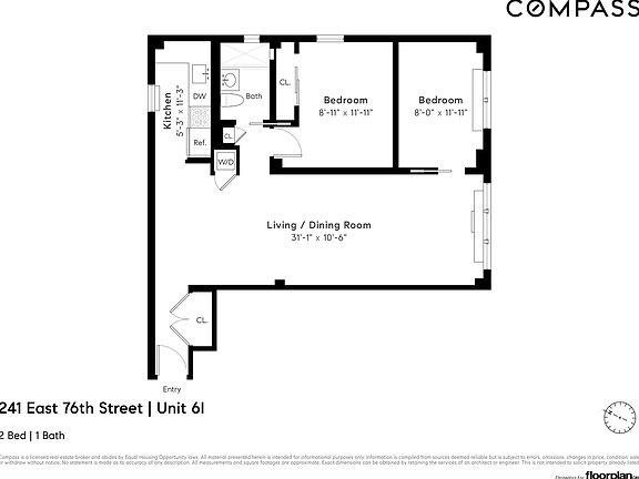 2nd image of 241 E 76th St #6I