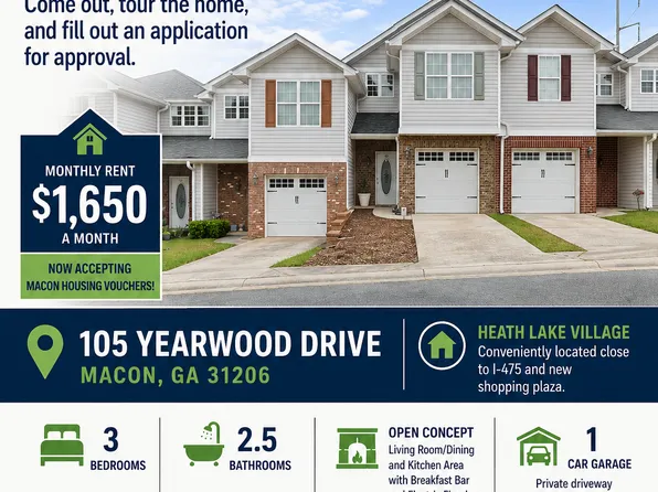 105 Yearwood Dr, Macon, GA 31206