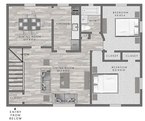 Floor plan B1