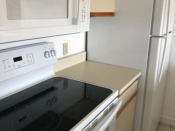 Range, Microwave, & Fridge