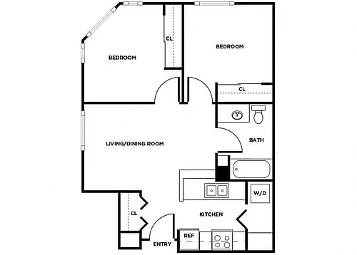 Floor plan B01