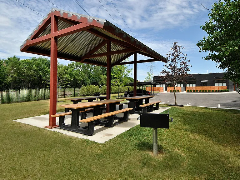 Outdoor Eating + Dog Run
