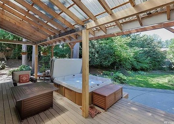 Backyard Jacuzzi