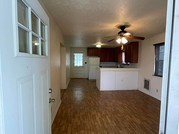 Front entrance looking into living room