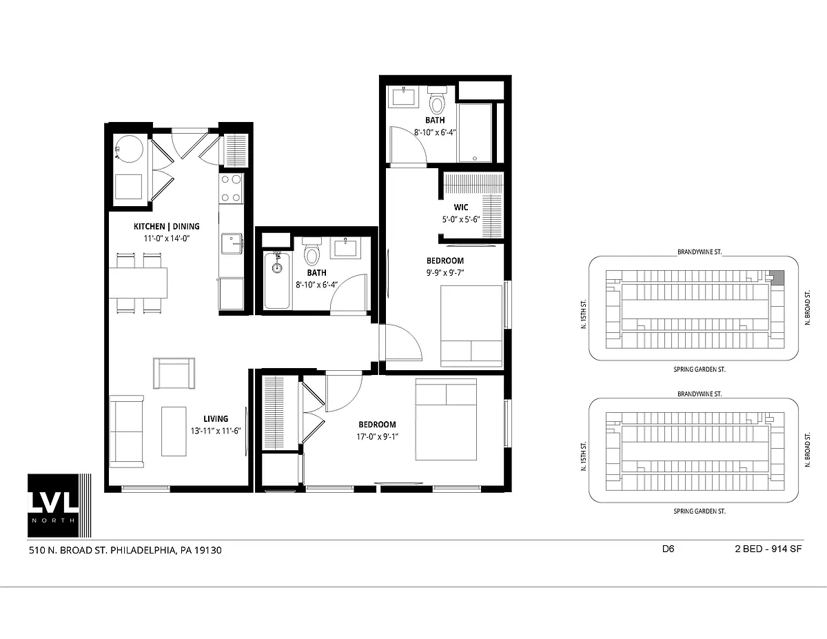 Floor plan D6