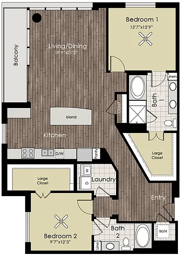 Floor plan B9