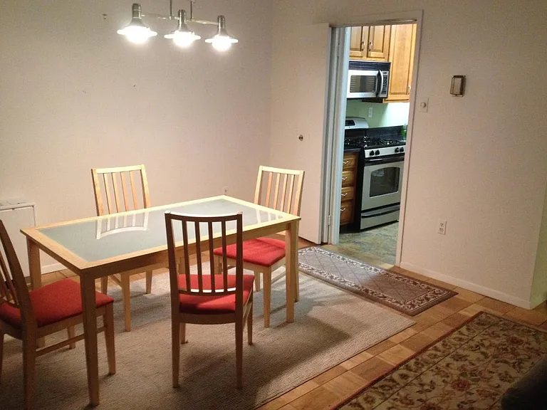 Dining room, just painted