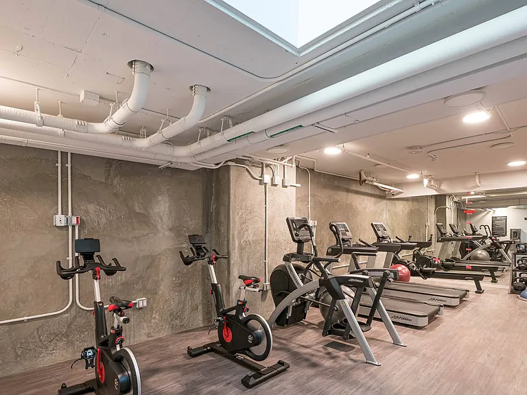 Fitness center at Vance in San Francisco, CA.