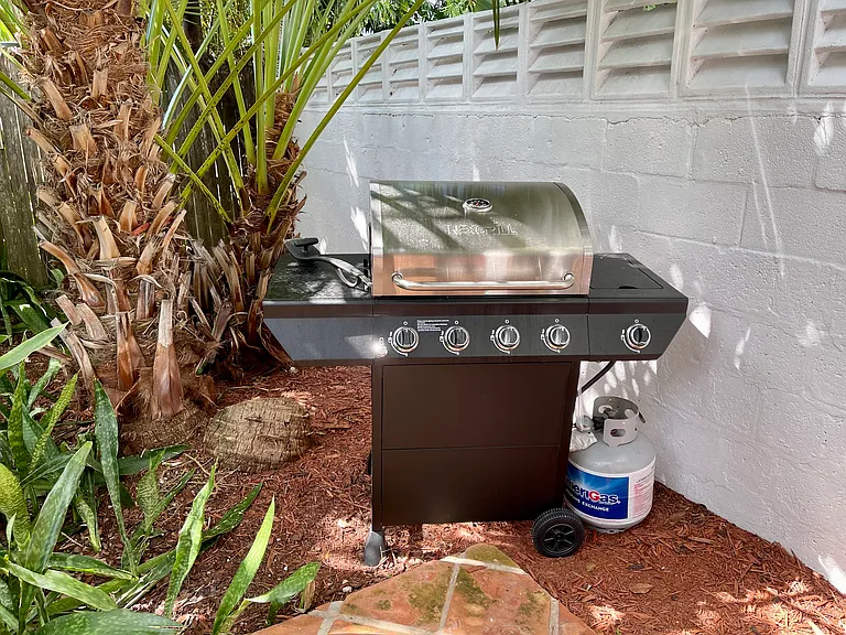 Gas grill for your use.