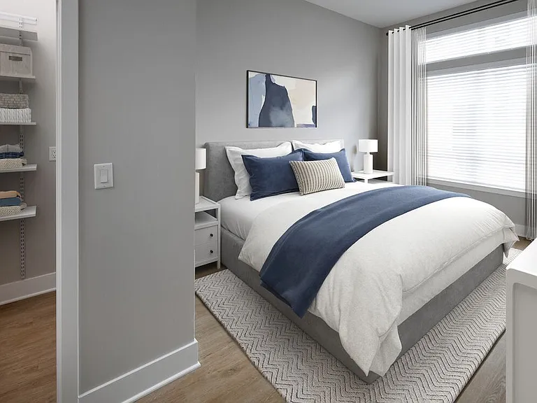 Signature Collection bedroom with walk-in closet