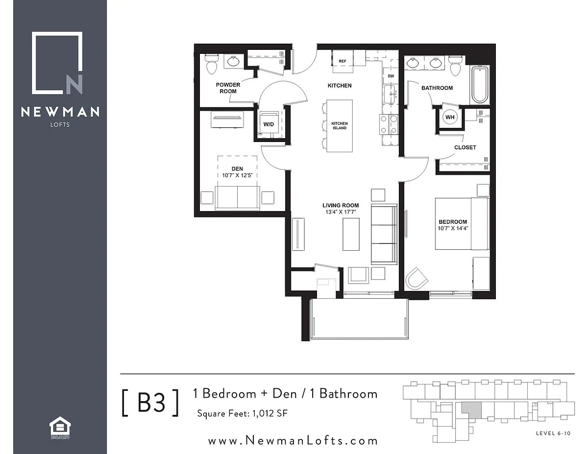 Floor plan B3