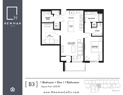 Floor plan B3