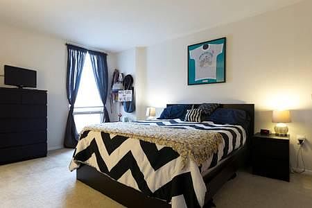 View of bedroom from door