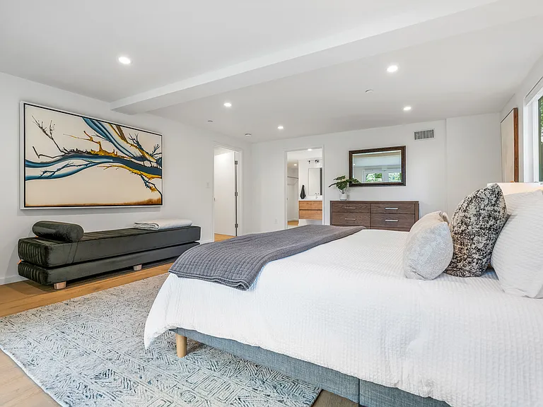 A cozy space designed for restful nights and lazy mornings