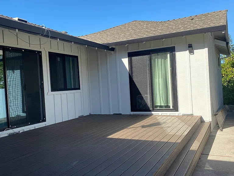 Patio from living room