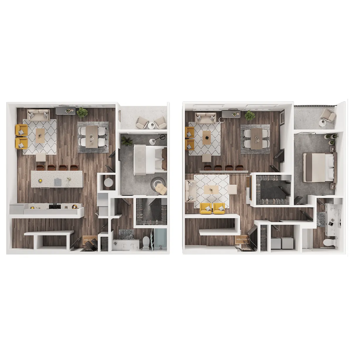 Floor plan B3-TH