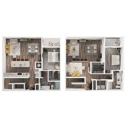 Floor plan B3-TH
