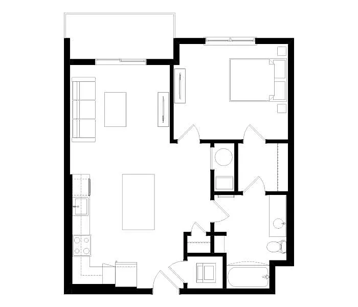 Floor plan A1