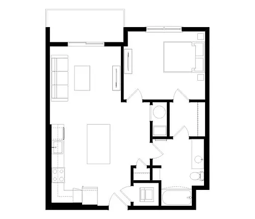 Floor plan A1