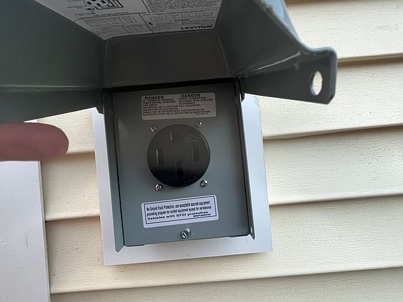 Private EV charger exclusively for the ADU tenant