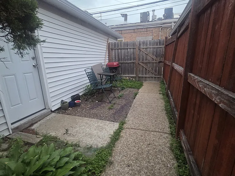 Side Entrance to Garage